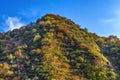 Fall Colors Mountain Badaling Beijing China Royalty Free Stock Photo