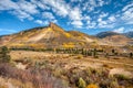 Fall Colors over 8000 feet in elevation near Silverton Colorado