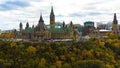 Fall colors at the Parliament Hill Canada