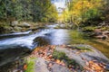 Fall Colors on Tremont Road Royalty Free Stock Photo