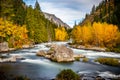 Wenatchee River During The Fall