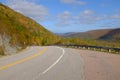 Fall Colours on Cape Breton`s Cabot Trail Royalty Free Stock Photo