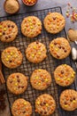 Fall cookies with candy Royalty Free Stock Photo