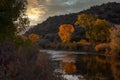 Fall in Embudo, Rio Arriba County, New Mexico