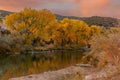 Fall in Embudo, Rio Arriba County, New Mexico