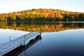 Fall Evening on the Lake Royalty Free Stock Photo