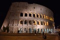 Rome Coliseum at Night