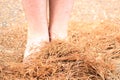 Fall Feet Royalty Free Stock Photo