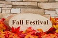 Fall Festival message