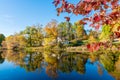 Fall foliage of New England, USA Royalty Free Stock Photo