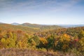 Fall foliage in Shenandoah National Park.Virginia.USA Royalty Free Stock Photo