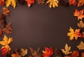 Fall Garland stock photoThanksgiving - Holiday, Backgrounds, Autumn, Textured Effect, Leaf