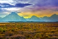 Fall in Grand Tetons Royalty Free Stock Photo