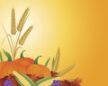 Fall Harvest Illustration Royalty Free Stock Photo