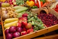 Fall harvest vegetables Royalty Free Stock Photo