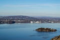 Hudson river from Breakneck Ridge Royalty Free Stock Photo
