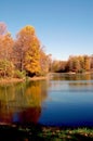 Fall Lake Royalty Free Stock Photo