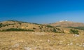 Fall landscape on Ai-Petri mountain tableland