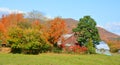 Fall landscape eastern townships Royalty Free Stock Photo