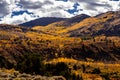 Fall landscape on the edge of the Utah Colorado border