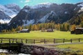 Fall Mountain view Royalty Free Stock Photo