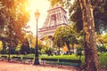 Fall in Paris Royalty Free Stock Photo