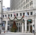 Wrigley Building Christmas Tree