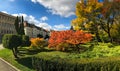 Fall season in Brasov town