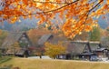 Fall season of Historic Villages of Shirakawa-go and Gokayama, J