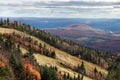 Fall Season on top of Mont-Tremblant Royalty Free Stock Photo