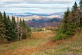 Fall Season on top of Mont-Tremblant, Canada Royalty Free Stock Photo