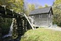 Fall Smoky Mountain Grist Mill Royalty Free Stock Photo