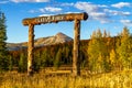 Fall in Steamboat Springs Colorado Royalty Free Stock Photo