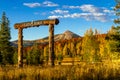 Fall in Steamboat Springs Colorado Royalty Free Stock Photo