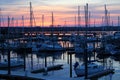 Fall Sunset in New Bern North Carolina