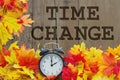 Fall Time Change Royalty Free Stock Photo