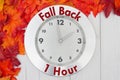 Fall Time Change Royalty Free Stock Photo