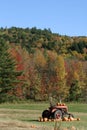 Fall Tractor Royalty Free Stock Photo