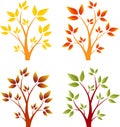 Fall Trees, Autumn Trees, Tree Vectors