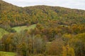 An Fall View of the Countryside located in Bath County, USA