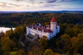 Medieval Konopiste Castle in Czech Republic Royalty Free Stock Photo