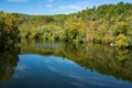 The James River, Early Autumn View Royalty Free Stock Photo