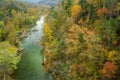 Fall View of Roanoke River Gorge