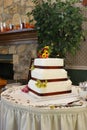 Fall wedding cake