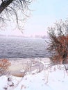 Fall & winter colors Sloans lake , Wyoming