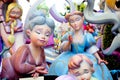 Fallas fest figures on Valencia province