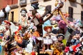 Fallas fest figures on Valencia province