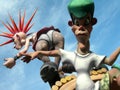Fallas, Valencia, Spain - 2008 Royalty Free Stock Photo