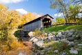 Fallasburg Covered Bridge, Lowell Michigan, USA Royalty Free Stock Photo