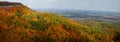 Fallcolors from Thatcher Park albany Royalty Free Stock Photo